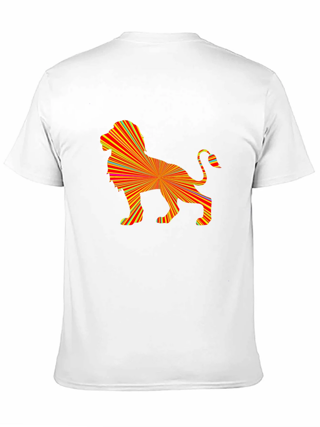 Abstract Lion Graphic Tee - Bold & Stylish product image 10