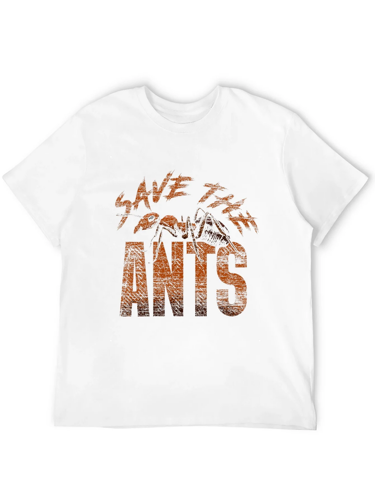 Save The Ants Graphic Tee - Black Cotton T-Shirt product image 11