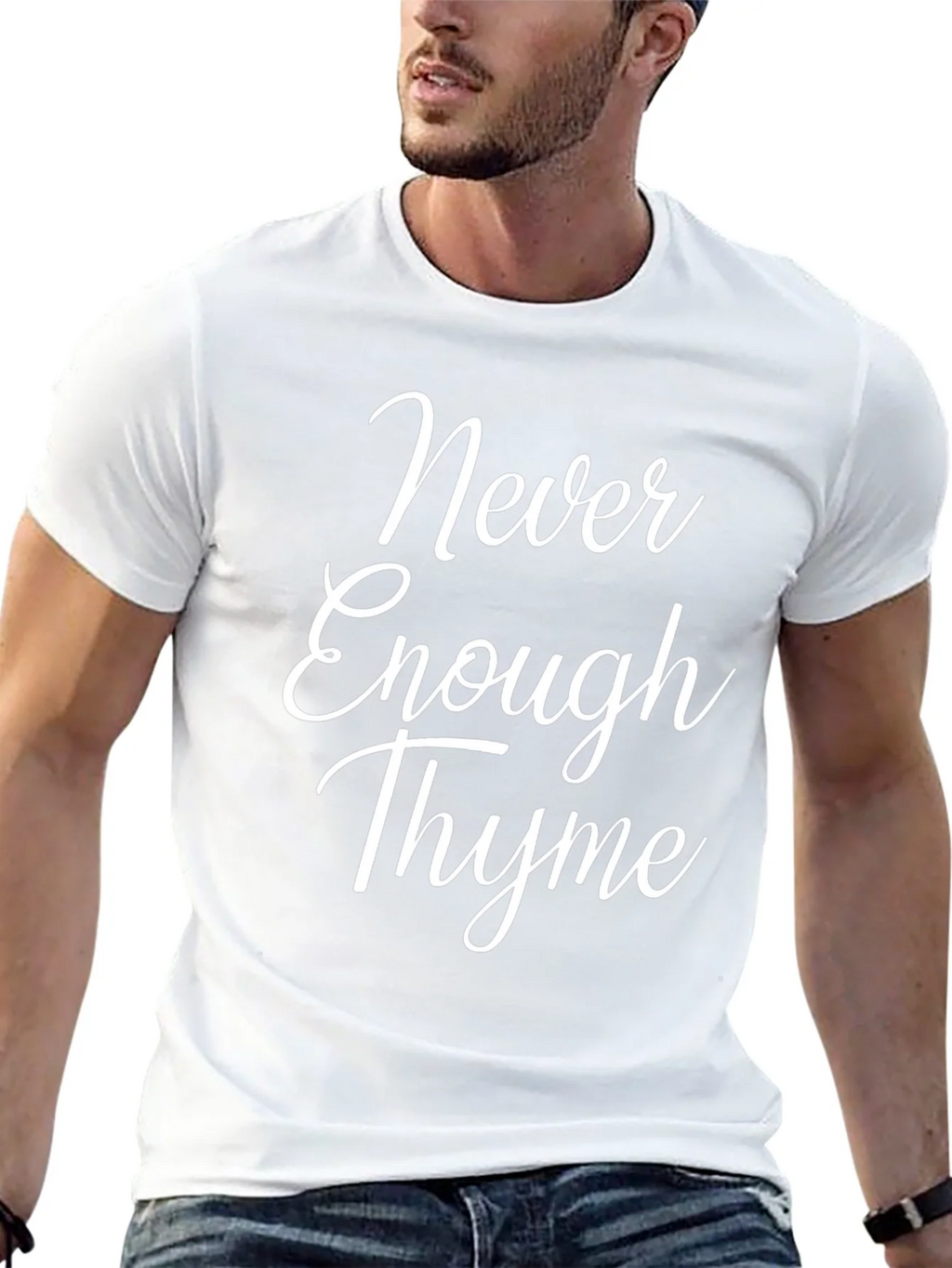 Never Enough Thyme T-Shirt - Funny Herb Garden Tee product image 12