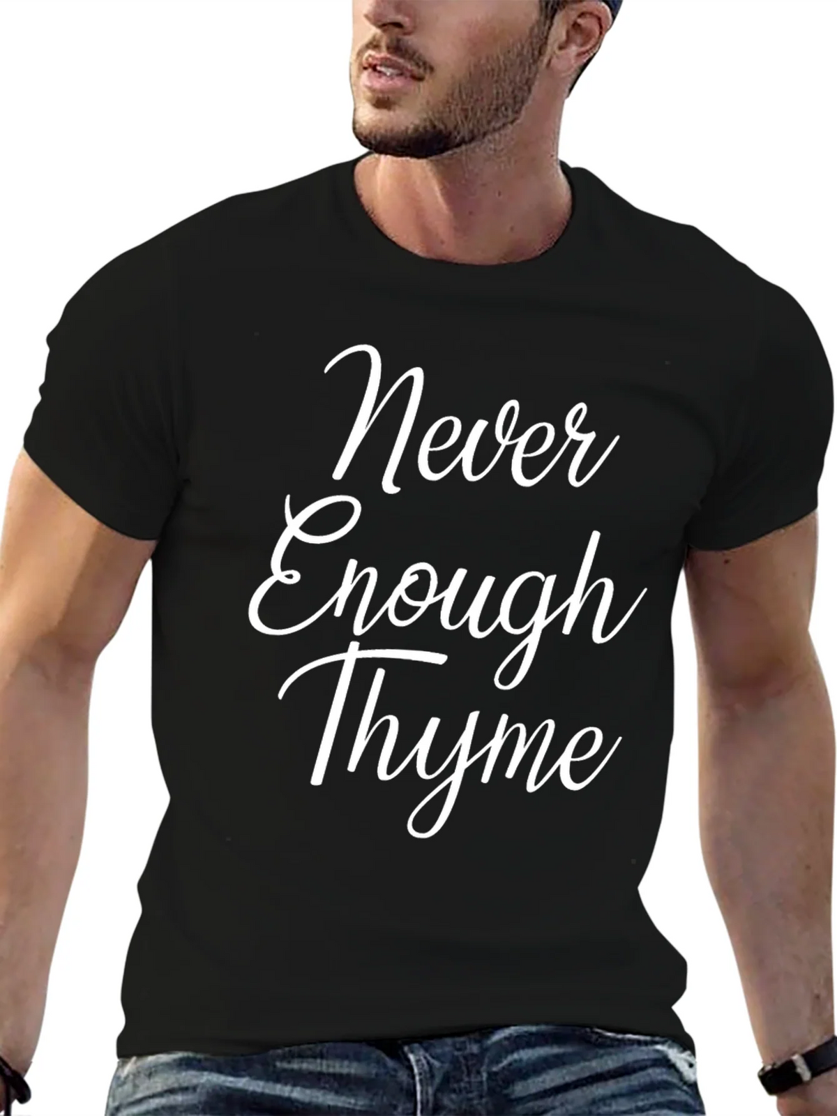 Never Enough Thyme T-Shirt - Funny Herb Garden Tee product image 6