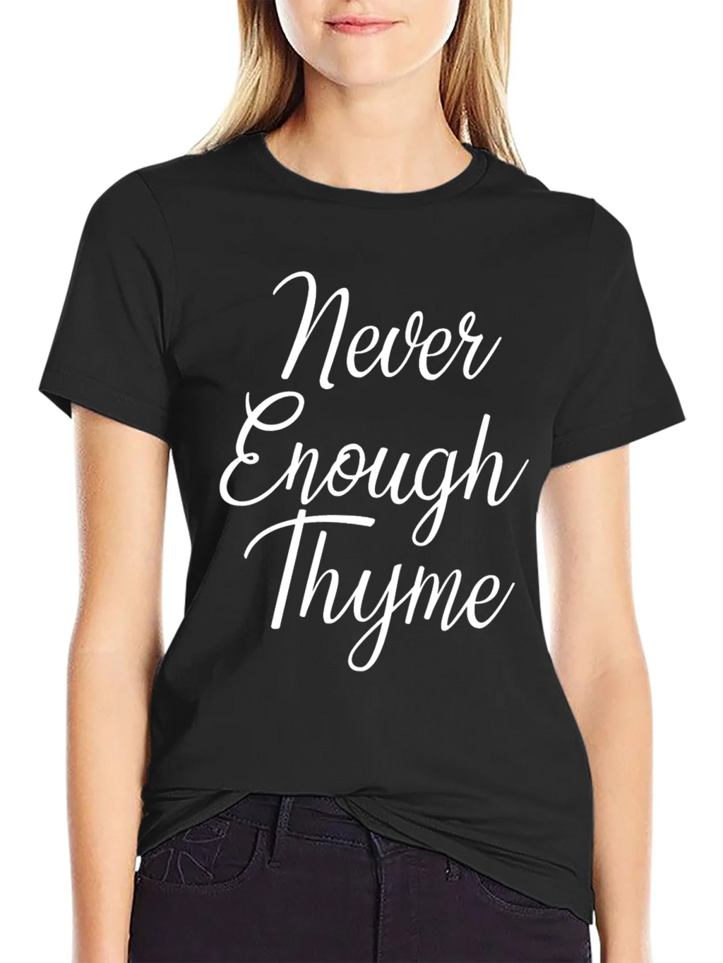 Never Enough Thyme T-Shirt - Funny Herb Garden Tee product image 2