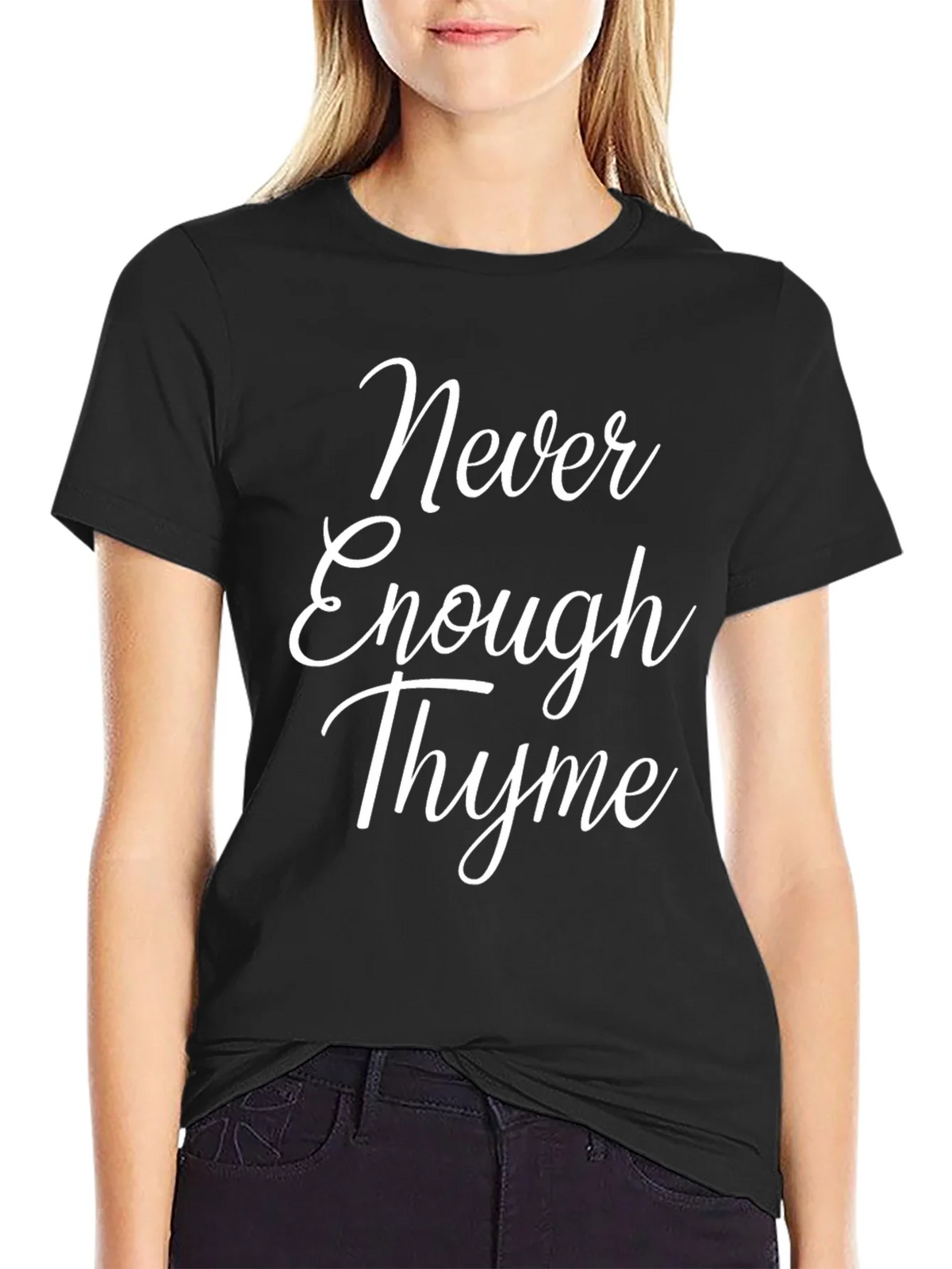Never Enough Thyme T-Shirt - Funny Herb Garden Tee product image 2