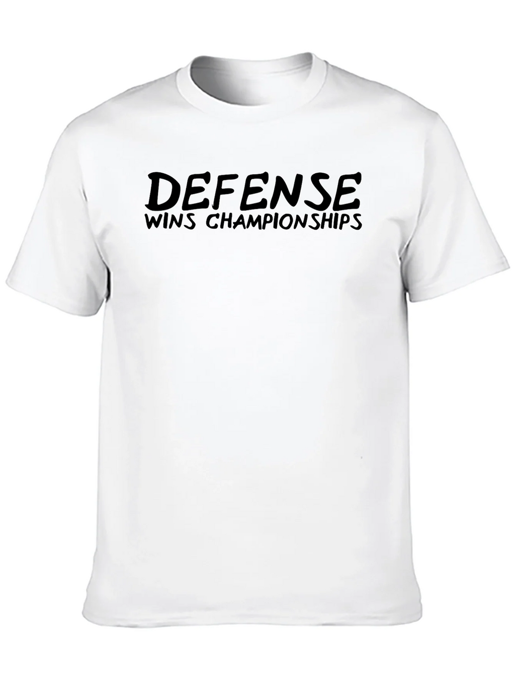 Defense Wins Championships Black T-Shirt product image 9