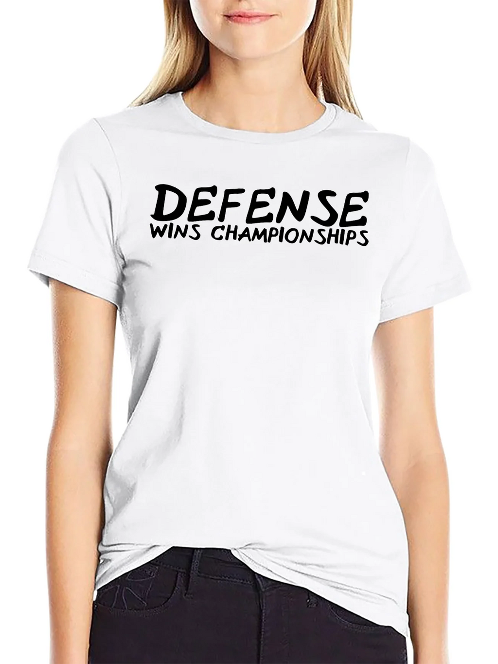 Defense Wins Championships Black T-Shirt product image 8