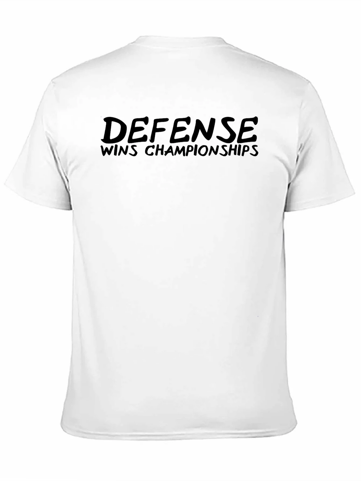 Defense Wins Championships Black T-Shirt product image 10