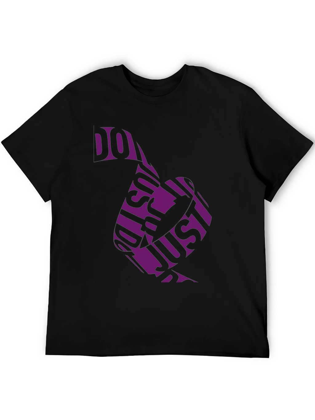 Do Just Do It Black Tee product image 5
