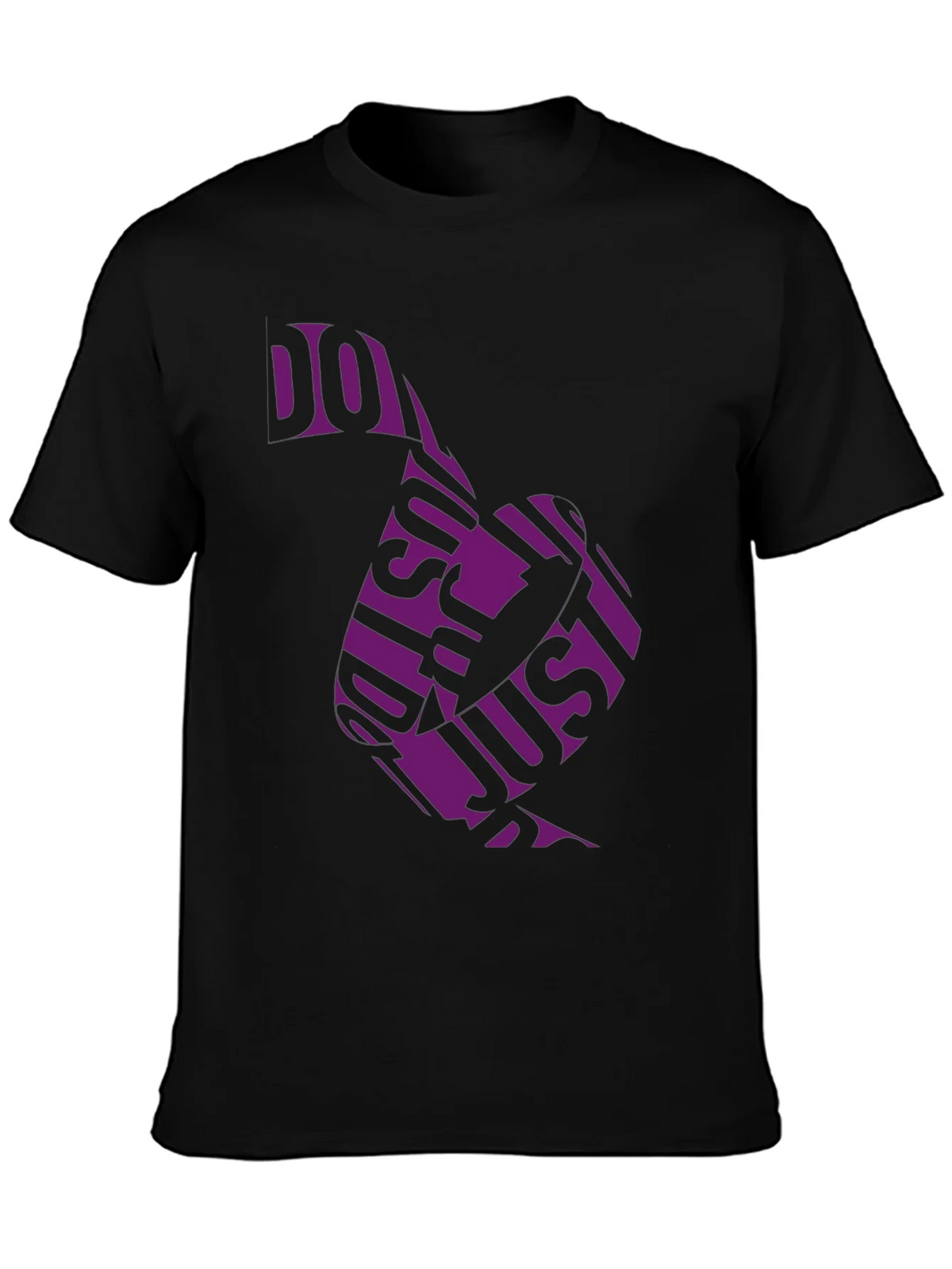 Do Just Do It Black Tee product image 3