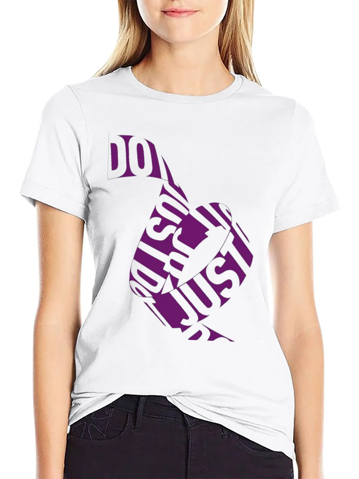 Do Just Do It Black Tee product image 8