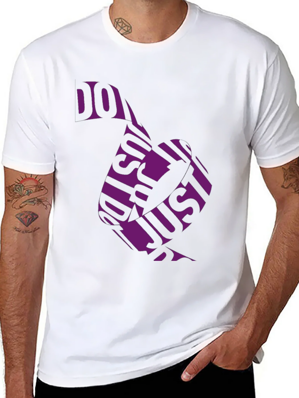 Do Just Do It Black Tee product image 7
