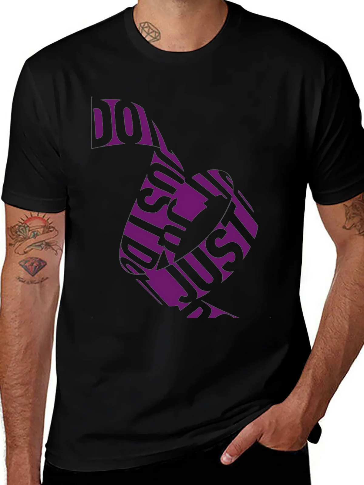 Do Just Do It Black Tee product image 1