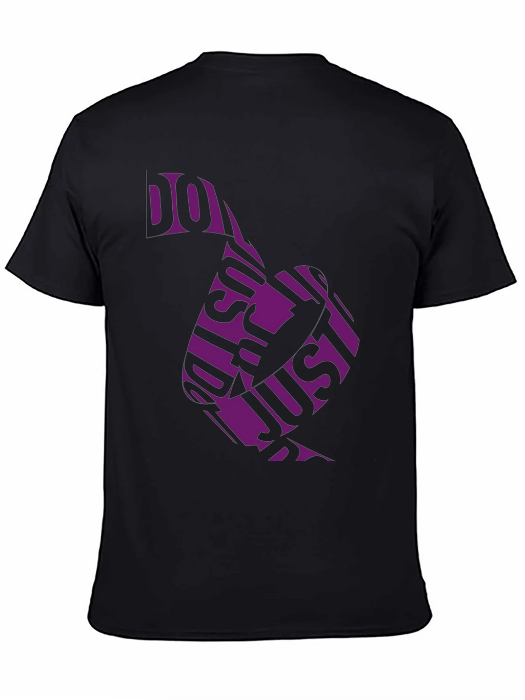 Do Just Do It Black Tee product image 4