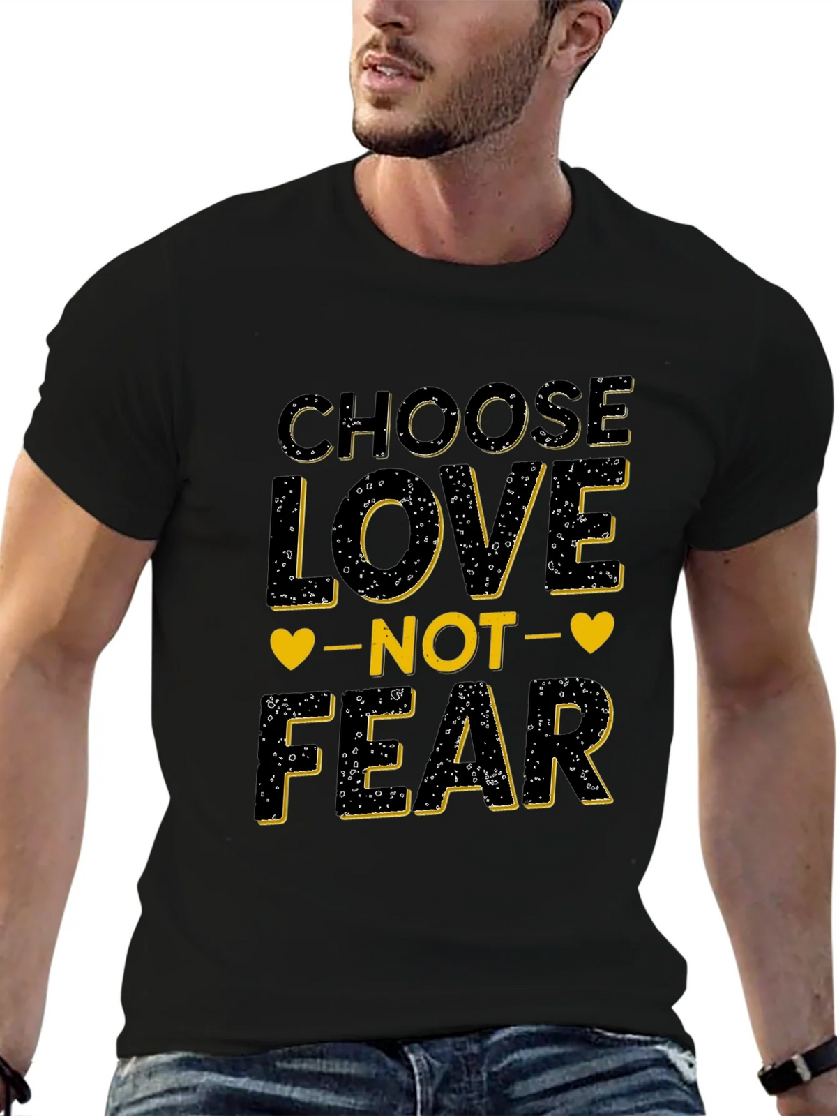 Choose Love Not Fear T-Shirt product image 6