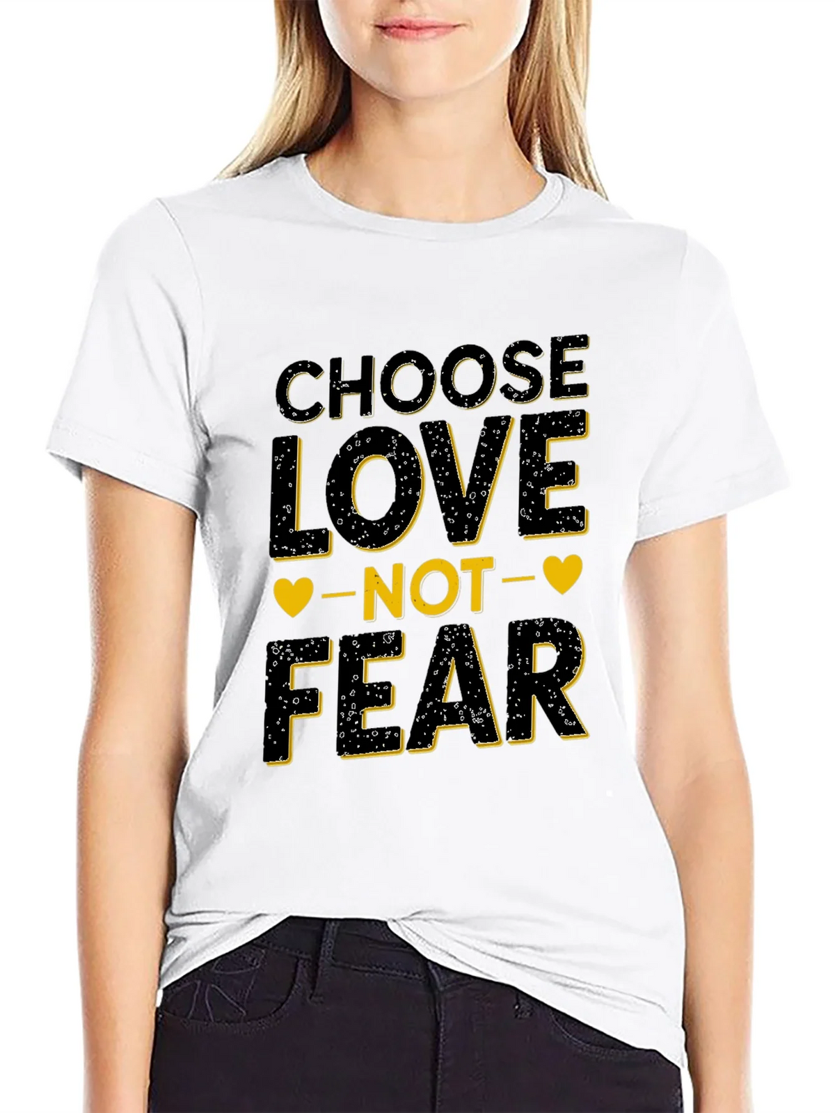 Choose Love Not Fear T-Shirt product image 8