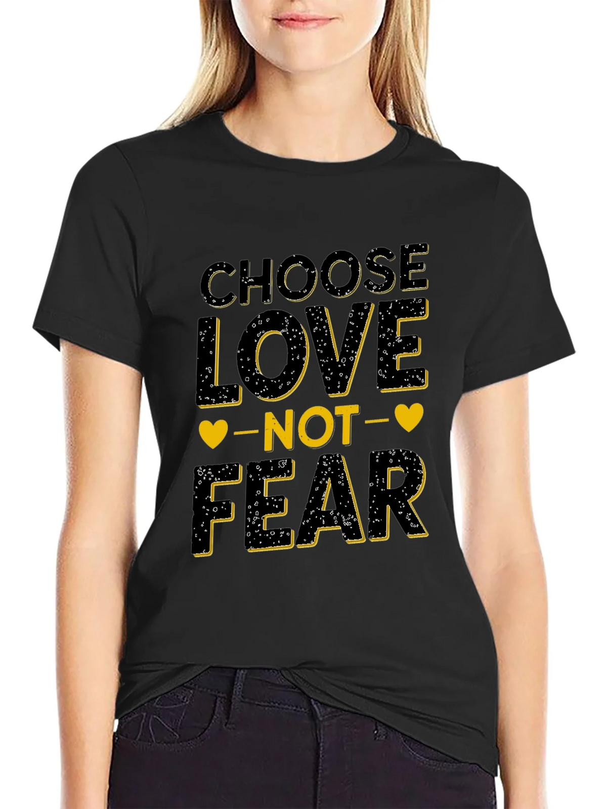 Choose Love Not Fear T-Shirt product image 2