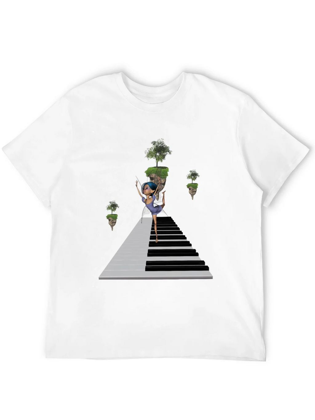 Piano Dancer Black T-Shirt product image 11