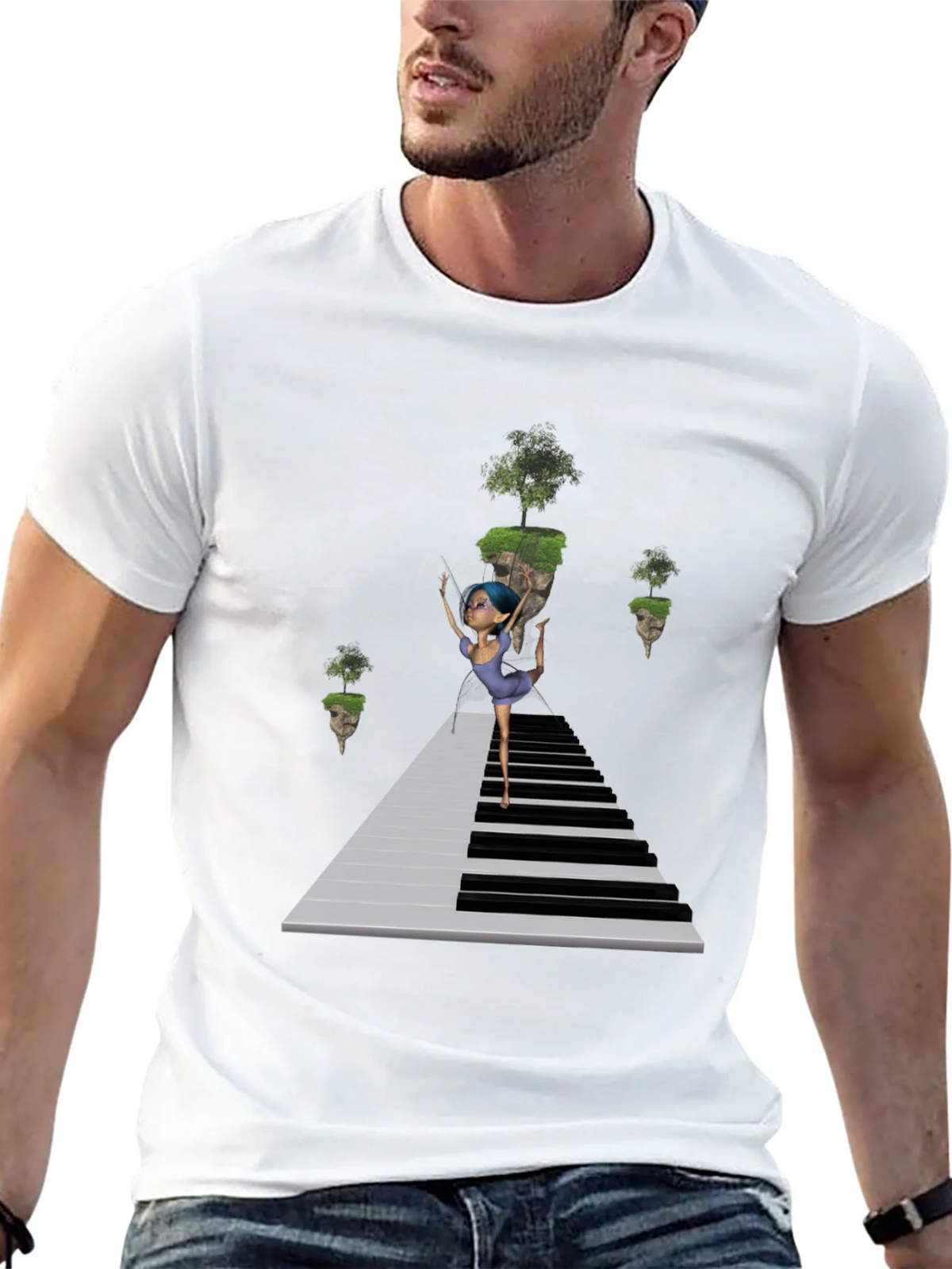 Piano Dancer Black T-Shirt product image 12