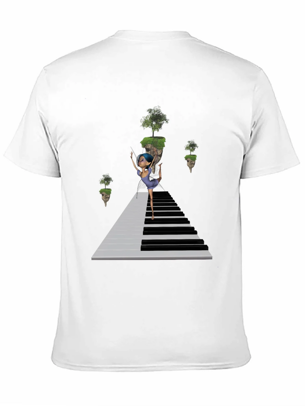 Piano Dancer Black T-Shirt product image 10