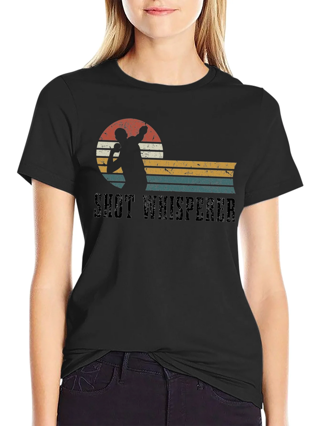 Shot Whisperer Throwing Sports T-Shirt product image 2