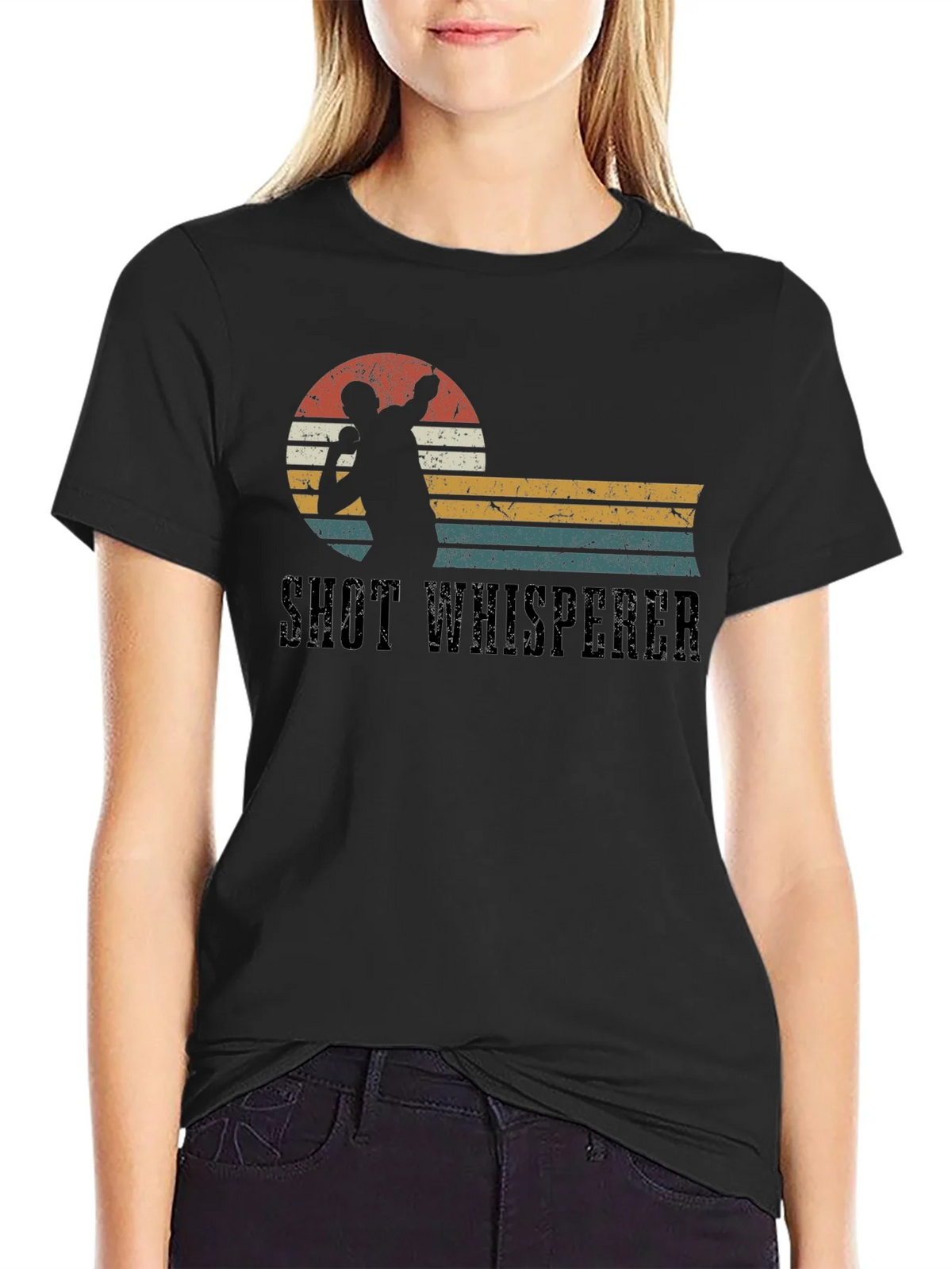 Shot Whisperer Throwing Sports T-Shirt product image 2