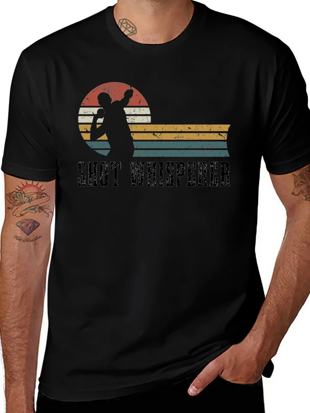 Shot Whisperer Throwing Sports T-Shirt product image 1