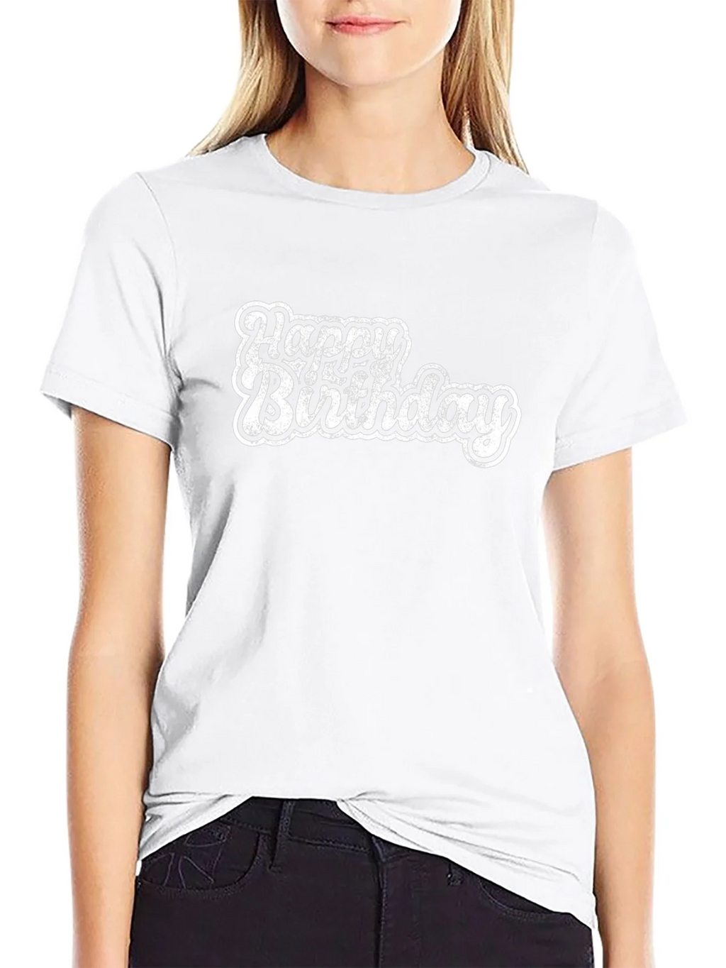 Happy Birthday Graphic Tee - Black product image 8