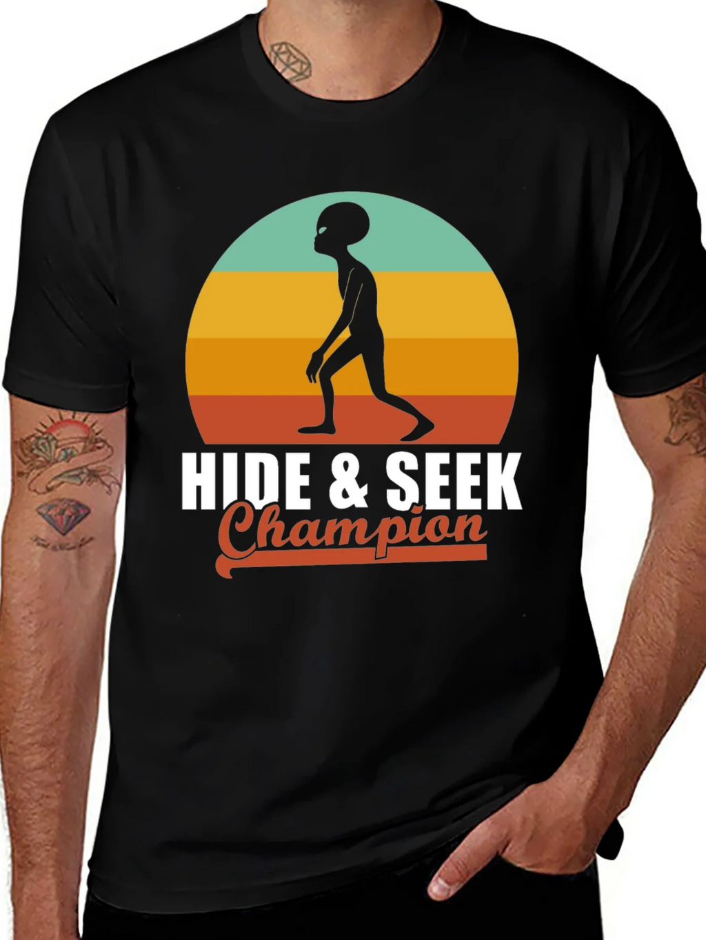 Hide & Seek Champion Alien T-Shirt product image 1