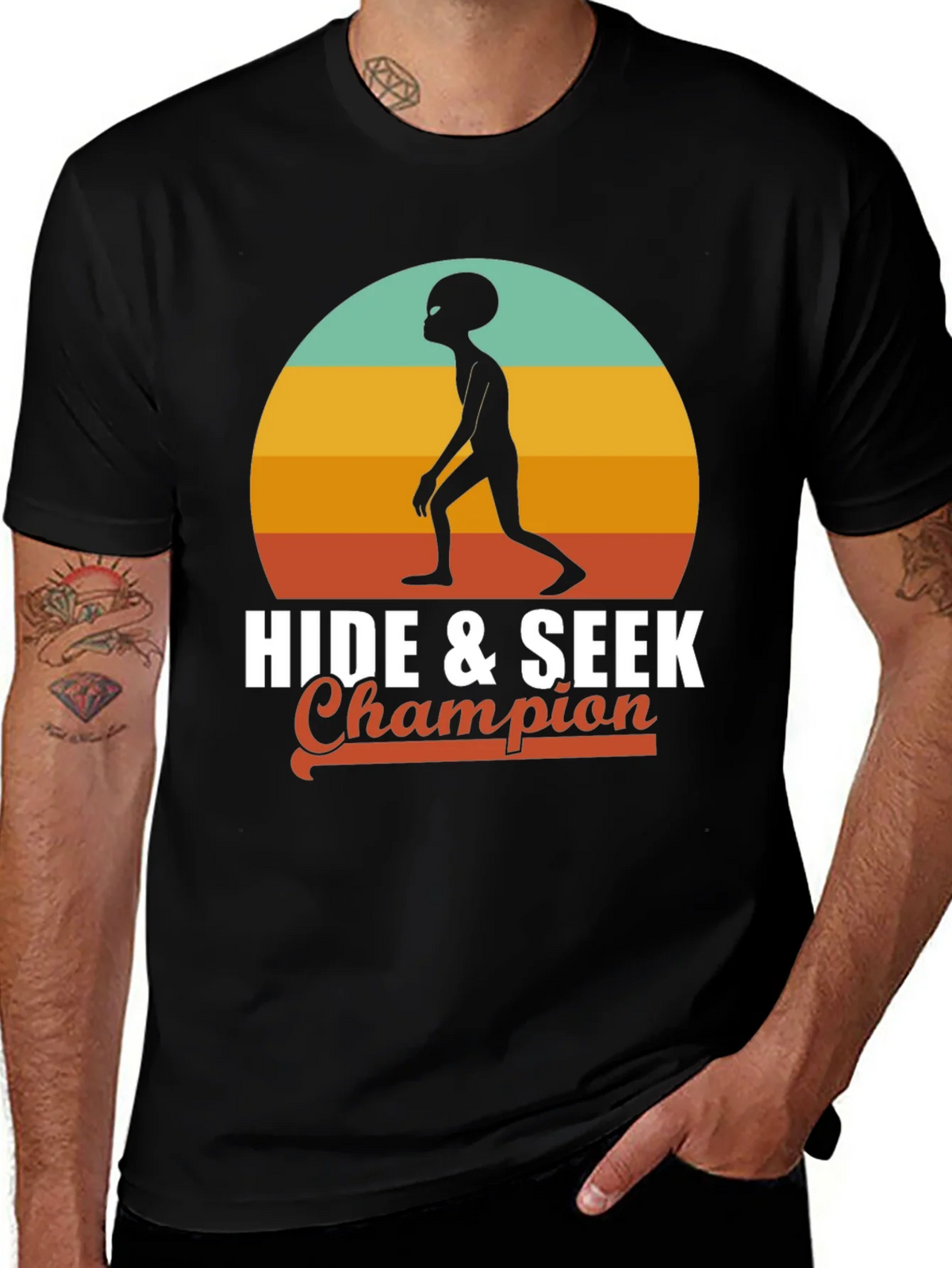 Hide & Seek Champion Alien T-Shirt product image 1