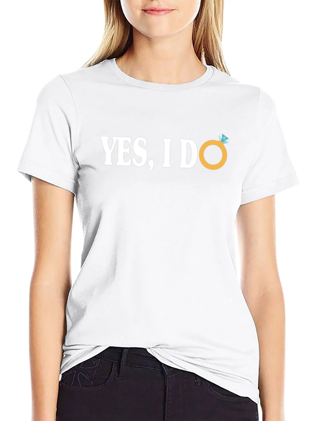 Yes I Do Ring Graphic Tee