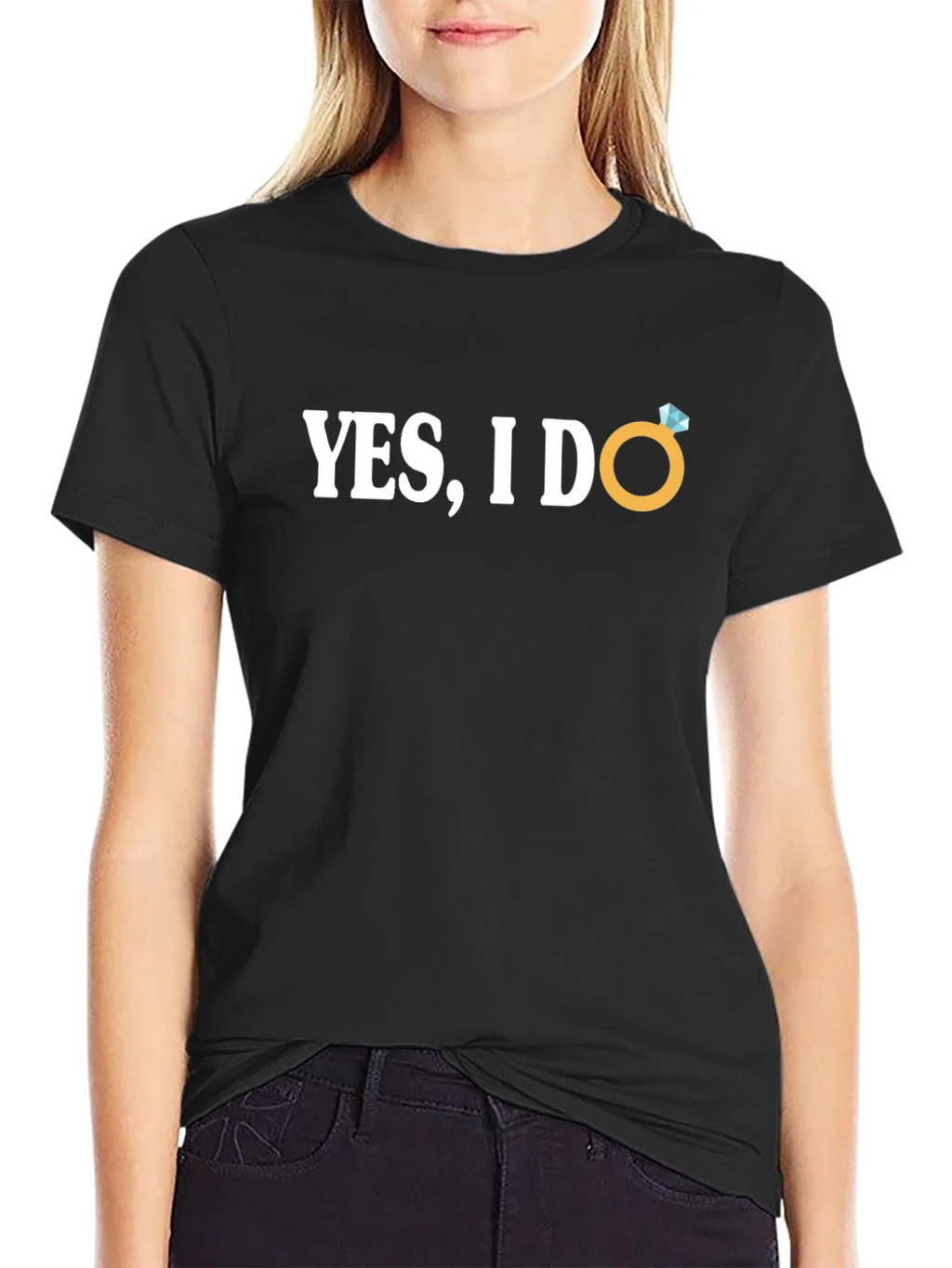 Yes I Do Ring Graphic Tee