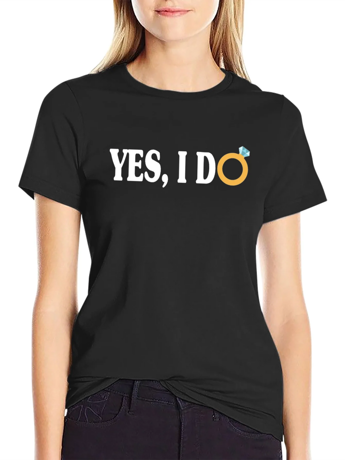 Yes I Do Ring Graphic Tee