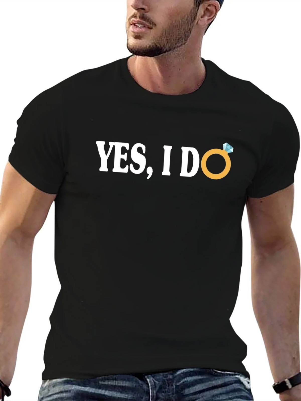 Yes I Do Ring Graphic Tee