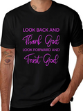 Thank God T-Shirt - Look Back & Trust Forward product image 1