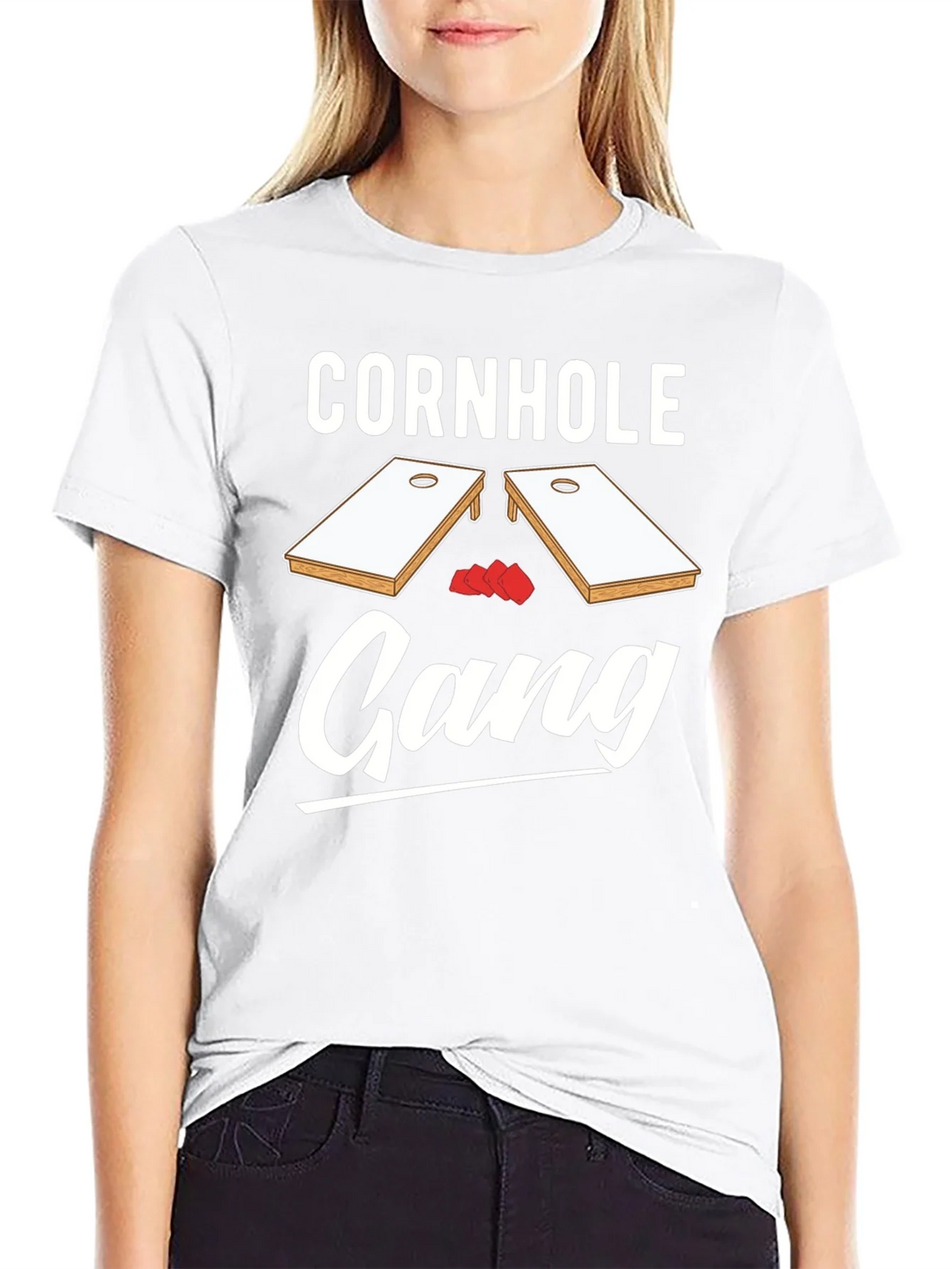Cornhole Gang Graphic T-Shirt