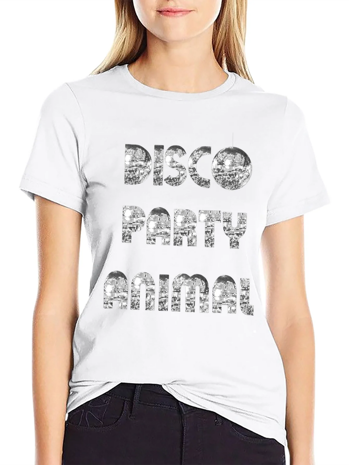 Disco Party Animal Graphic T-Shirt product image 8