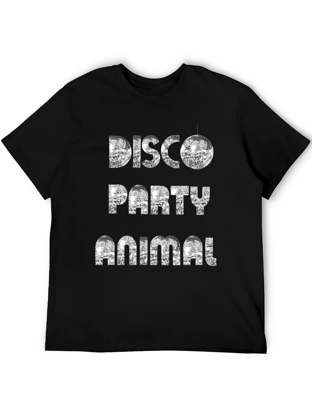 Disco Party Animal Graphic T-Shirt product image 5