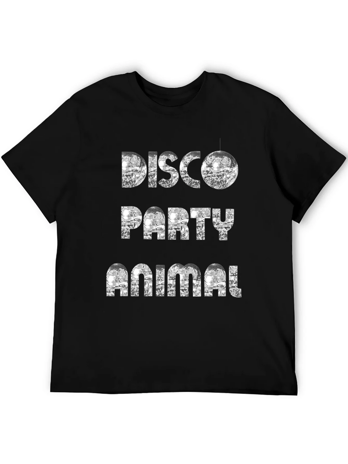 Disco Party Animal Graphic T-Shirt product image 5