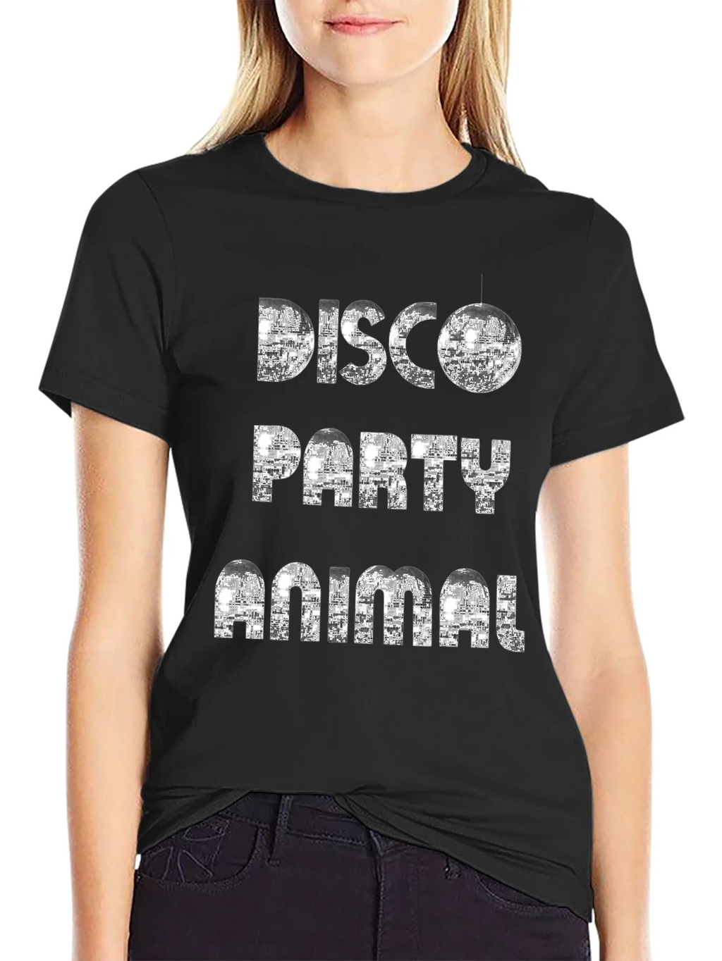 Disco Party Animal Graphic T-Shirt product image 2