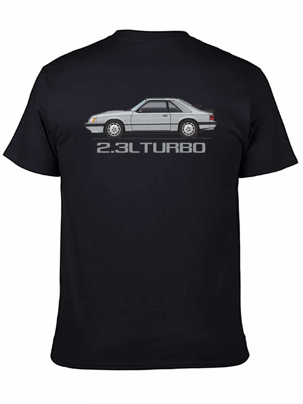 2.3L Turbo T-Shirt - Classic Car Graphic Tee product image 4