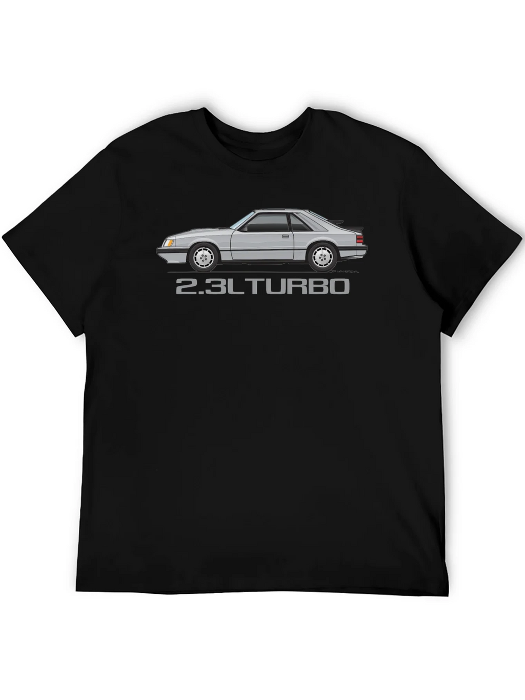 2.3L Turbo T-Shirt - Classic Car Graphic Tee product image 5