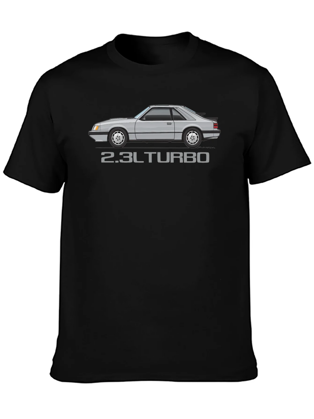 2.3L Turbo T-Shirt - Classic Car Graphic Tee product image 3