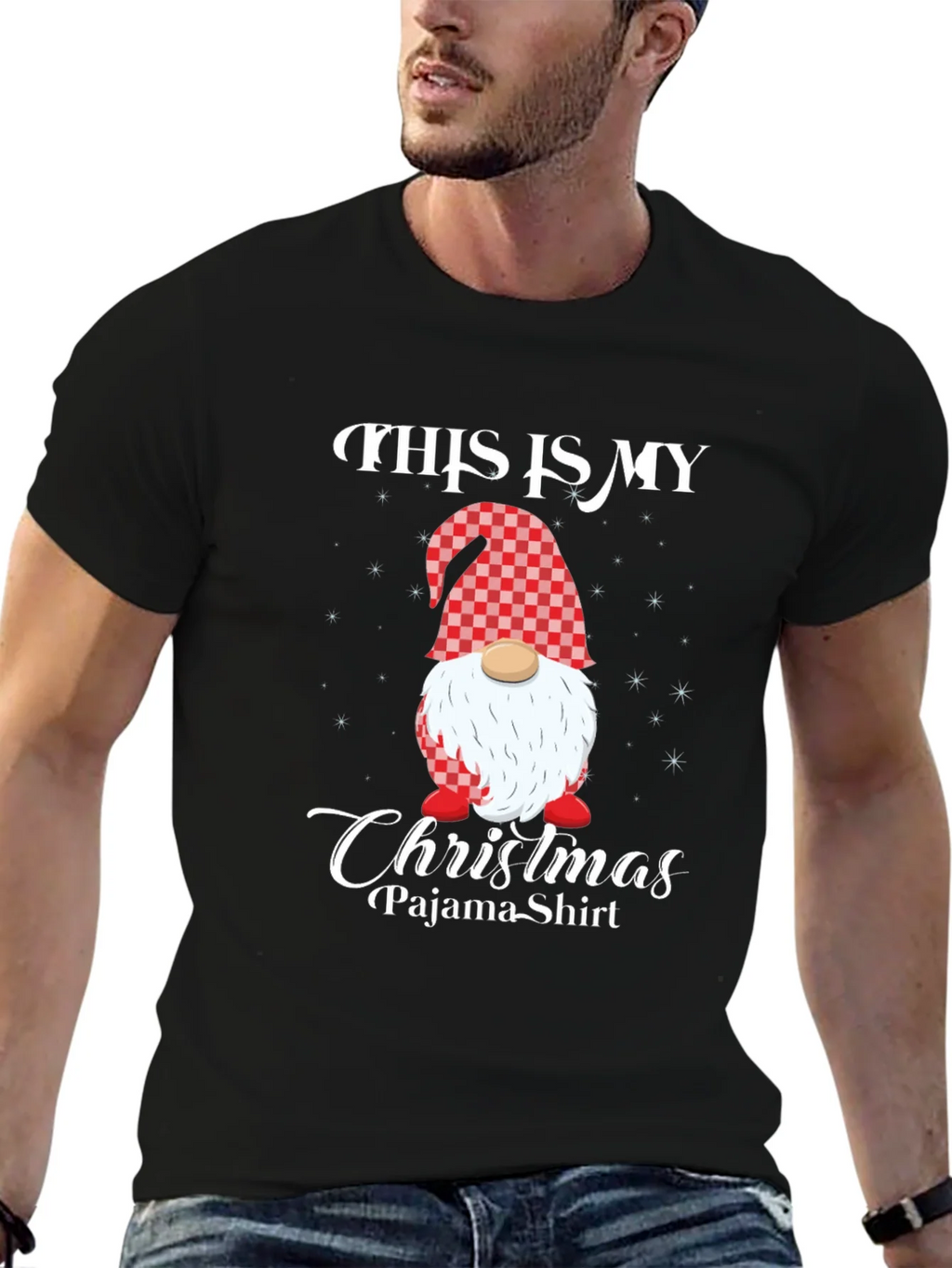 Christmas Pajama Shirt - Gnome product image 6