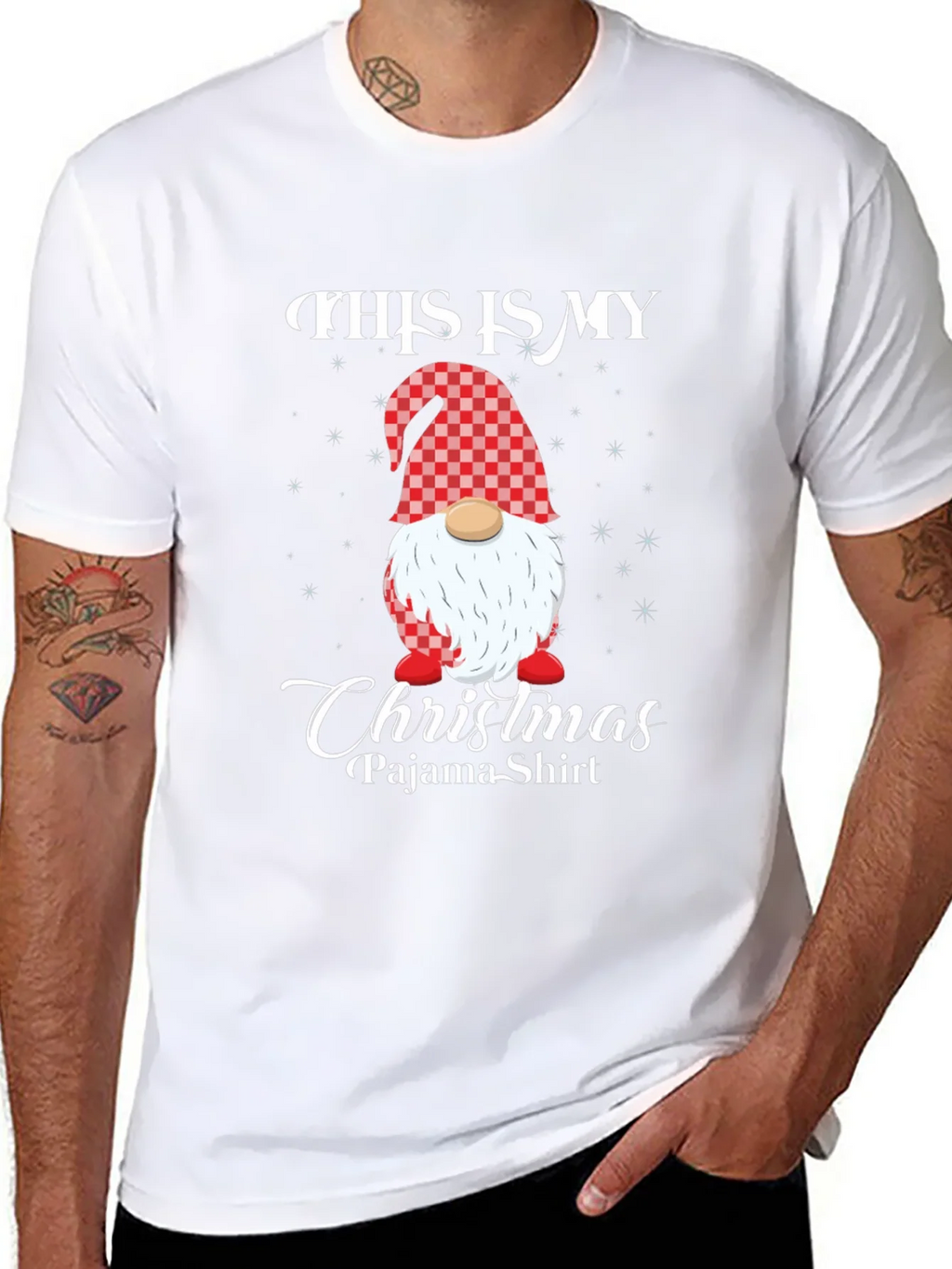Christmas Pajama Shirt - Gnome product image 7