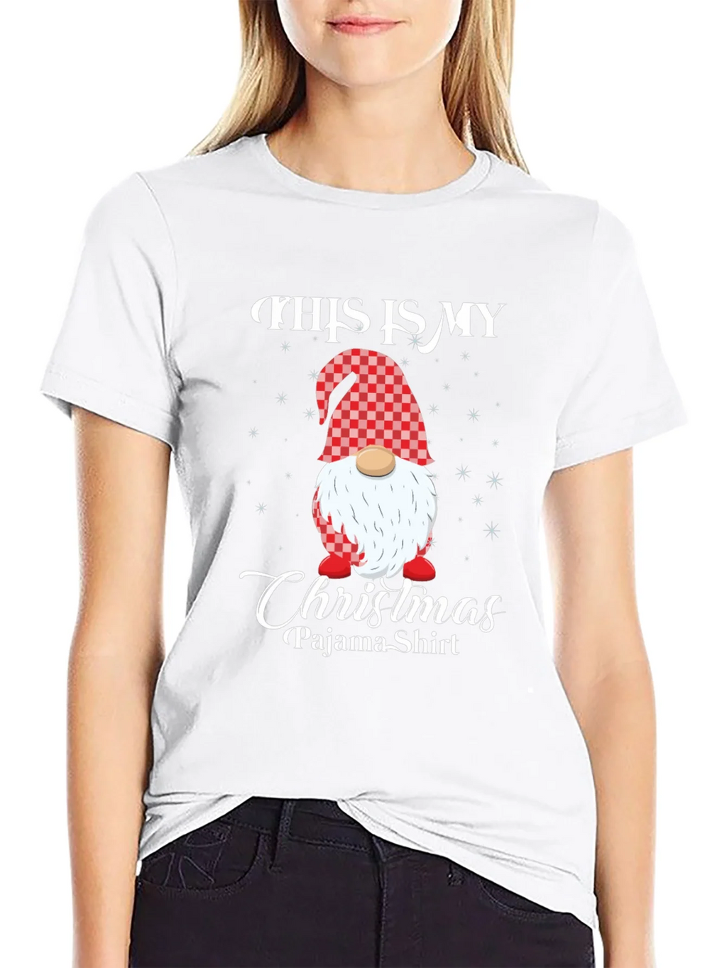 Christmas Pajama Shirt - Gnome product image 8