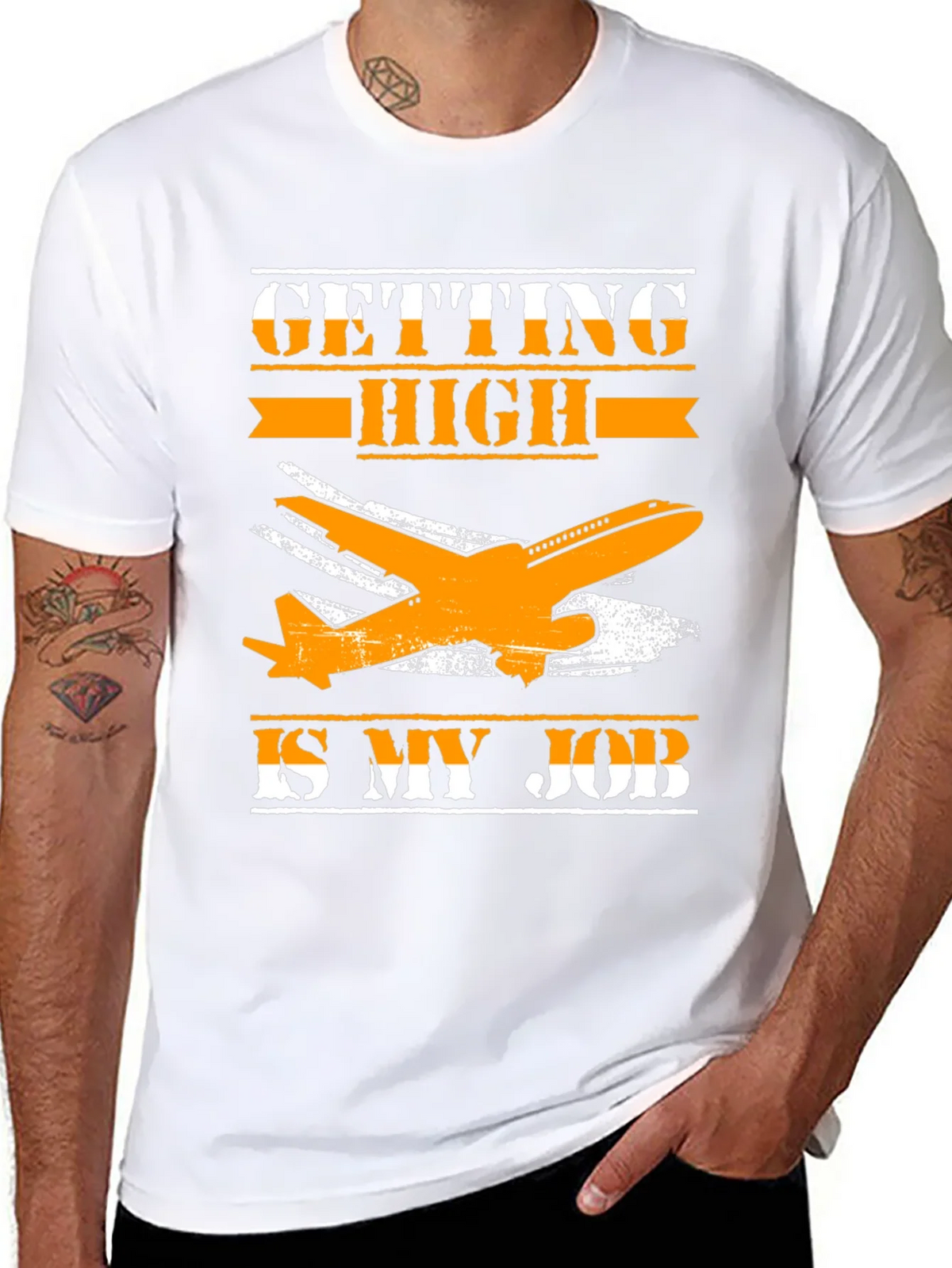 Getting High Is My Job T-Shirt product image 7