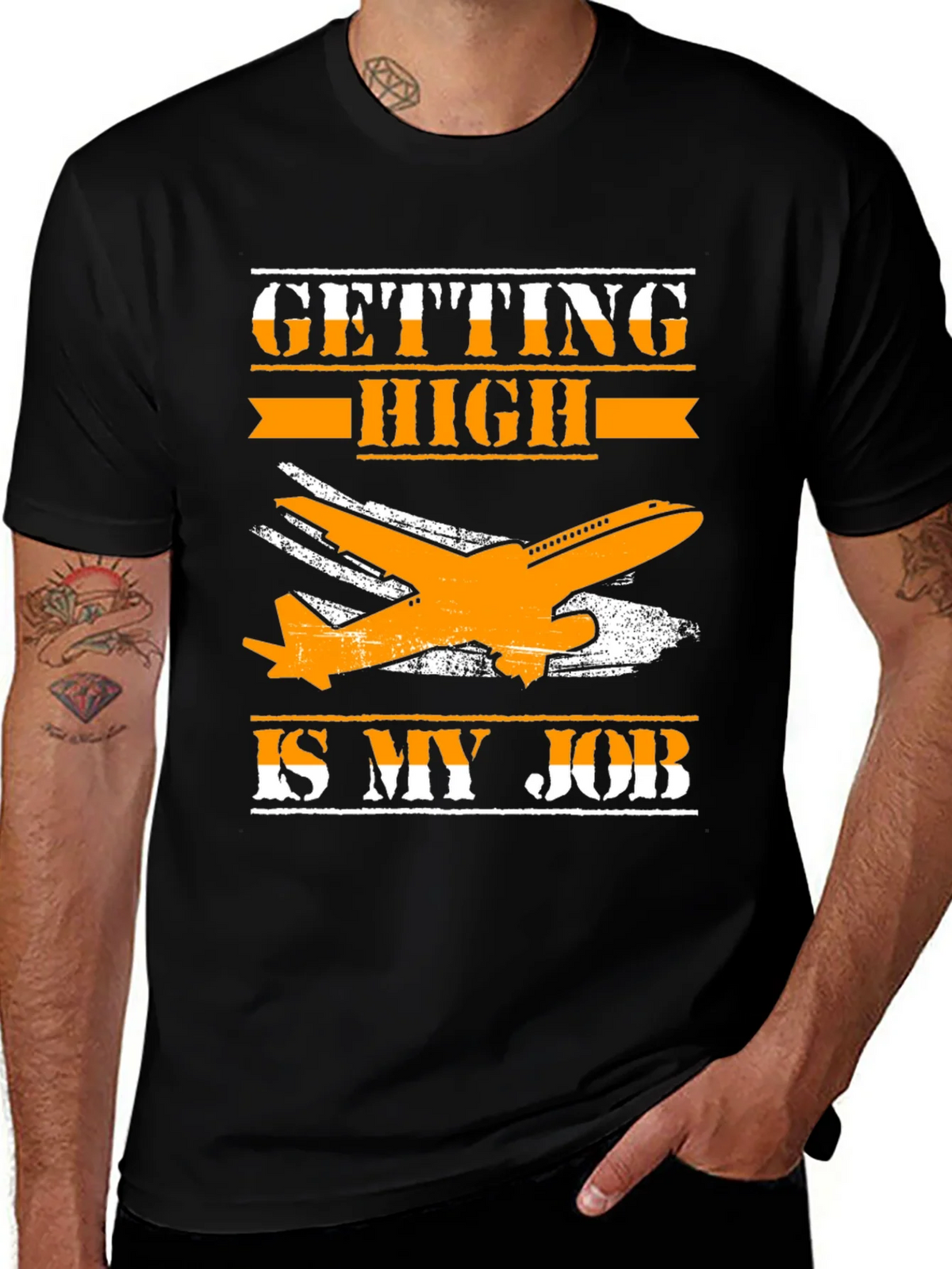 Getting High Is My Job T-Shirt product image 1