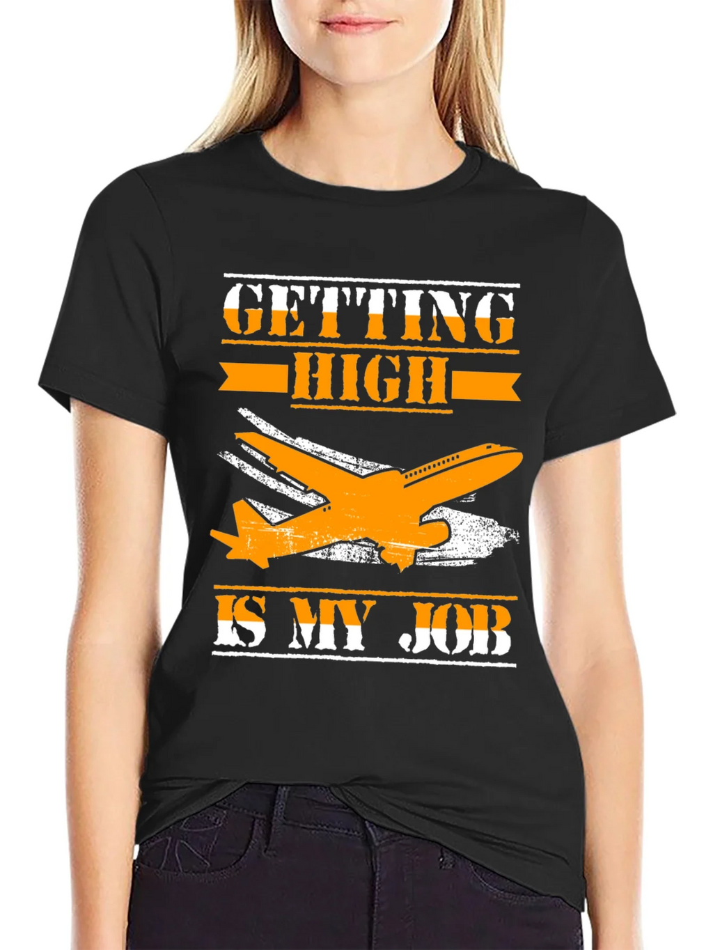 Getting High Is My Job T-Shirt product image 2
