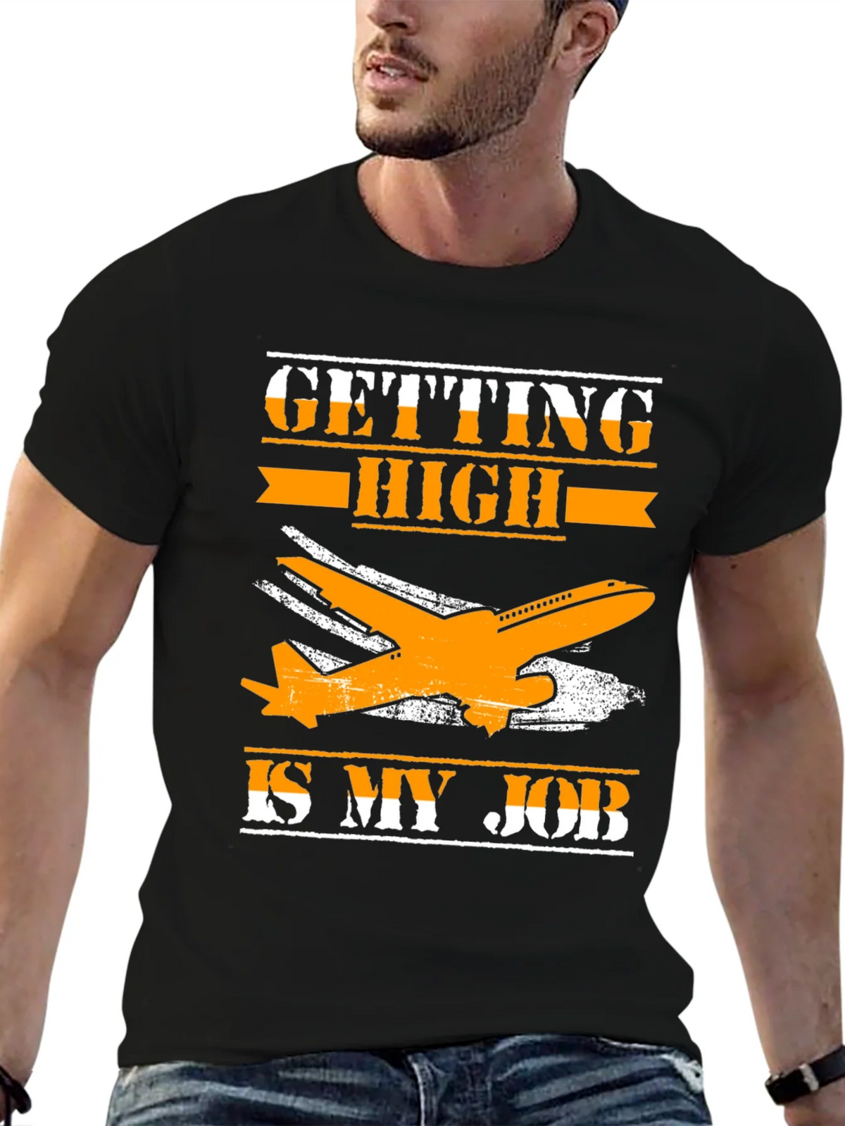 Getting High Is My Job T-Shirt product image 6