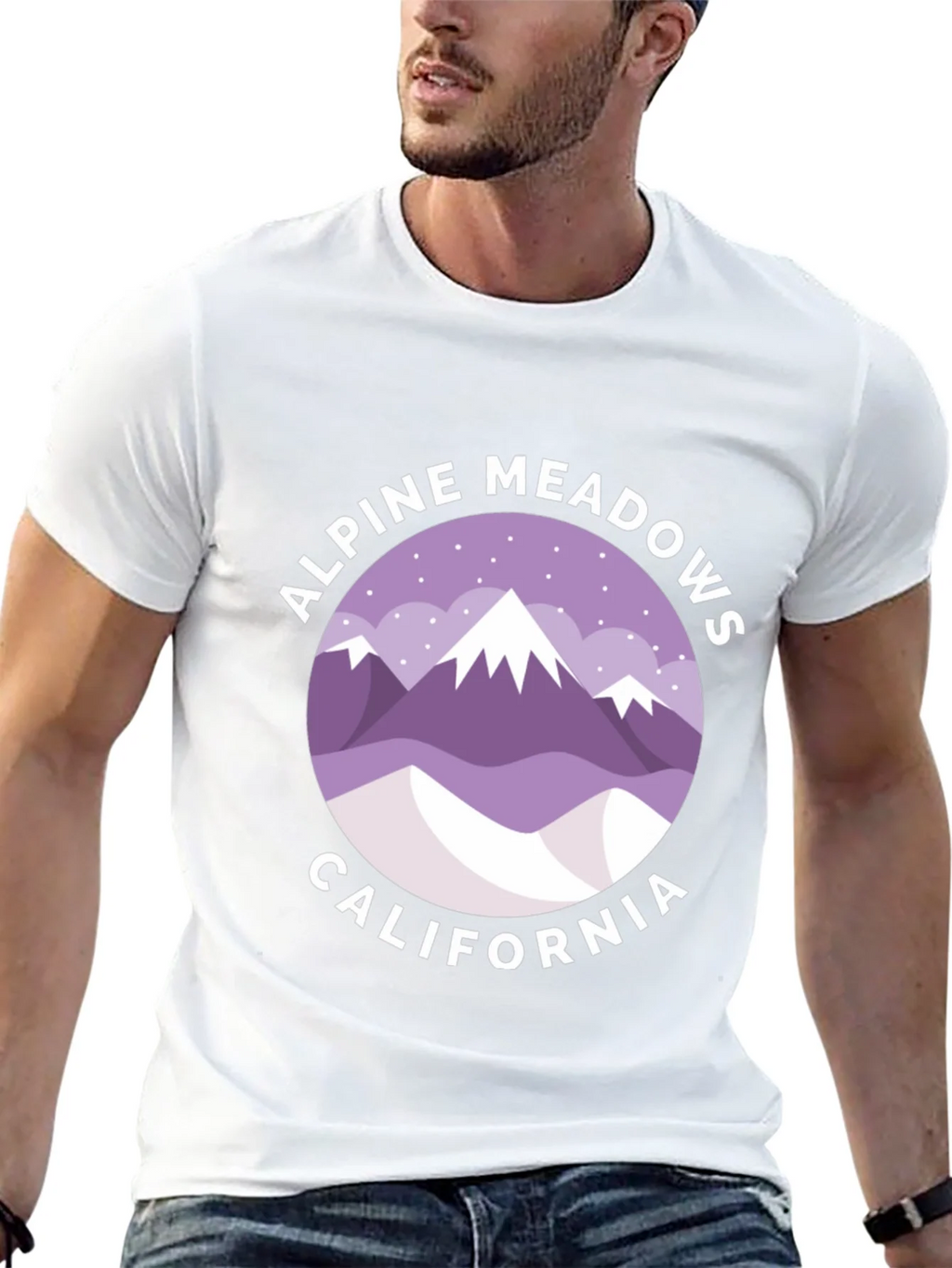 Alpine Meadows California Graphic T-Shirt product image 12