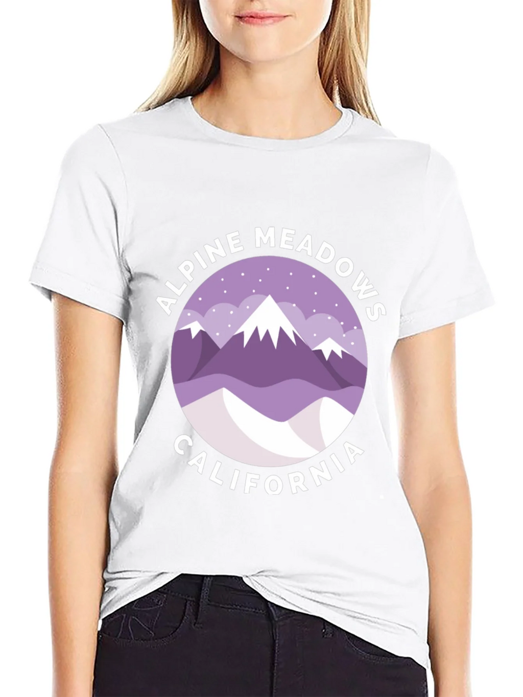 Alpine Meadows California Graphic T-Shirt product image 8