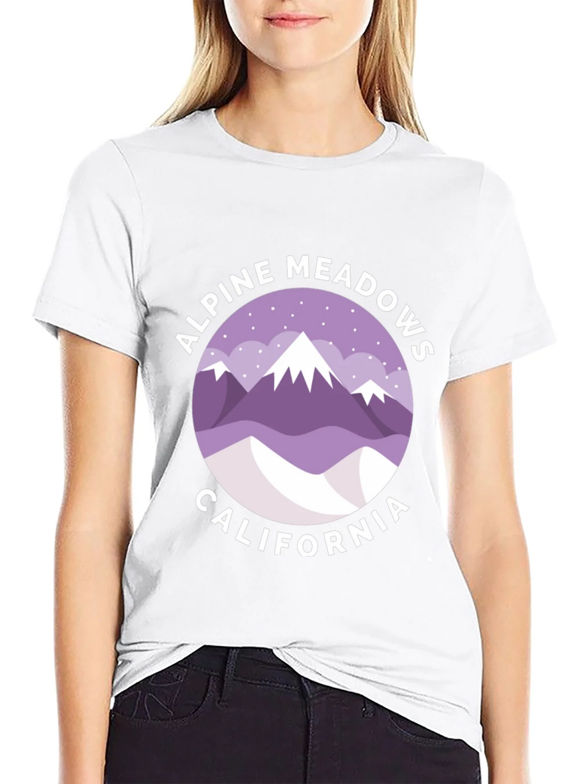 Alpine Meadows California Graphic T-Shirt product image 8